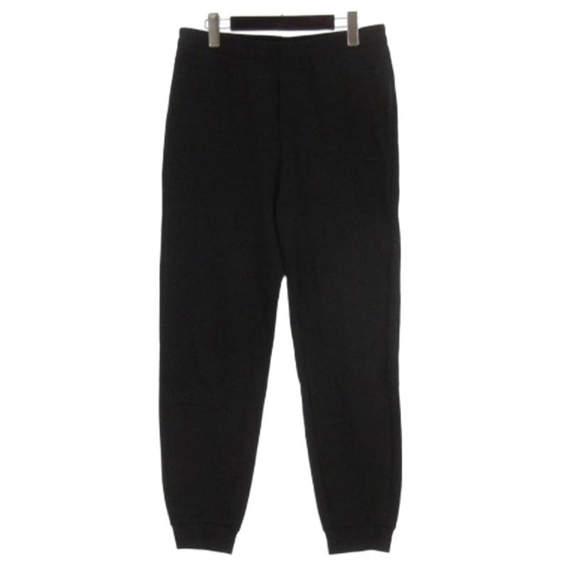【中古】モンクレール MONCLER SWEAT BOTTOM スウェット イージーパンツ J20918H00009 ブラック S メンズ MONCLER（モンクレール） MONCLER SWEAT BOTTOM スウェット イージー