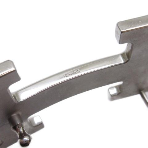 HERMES（エルメス） HERMES Hギヨシェ バックルのみ シルバーカラー