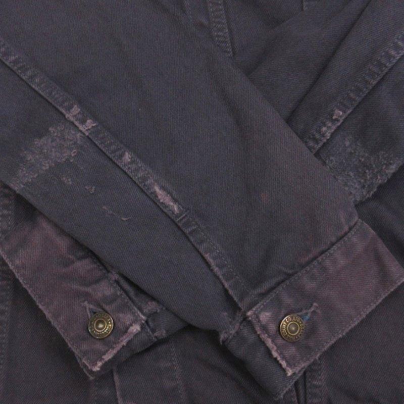 【中古】フルカウント Type 3 Twill Jacket Damaged ツイル デニム ジャケット ダメージ加工 2101DD パープル系 40 フルカウント FULLCOUNT Type 3 Twill Jacket Damaged ツイル デニム