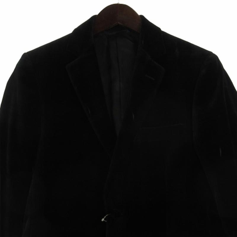 【中古】ブルックスブラザーズ 1818 Fitzgerald チェック ベロア テーラードジャケット ダークグリーン 36 メンズ BROOKS BROTHERS（ブルックスブラザーズ） BROOKS BROTHERS 1818