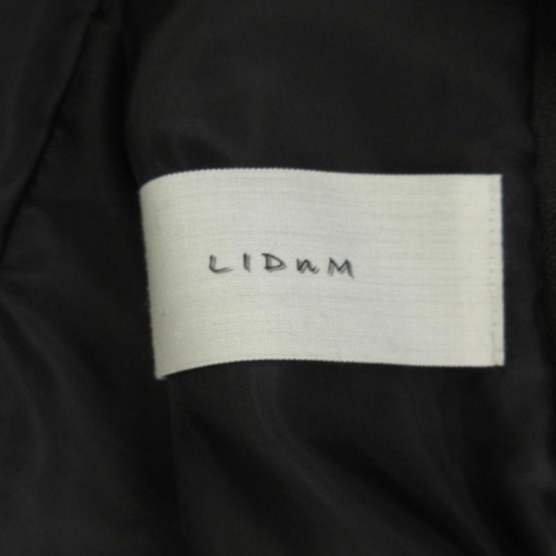 リドム LIDnM ラムレザー シングル ライダースジャケット L17SS-17