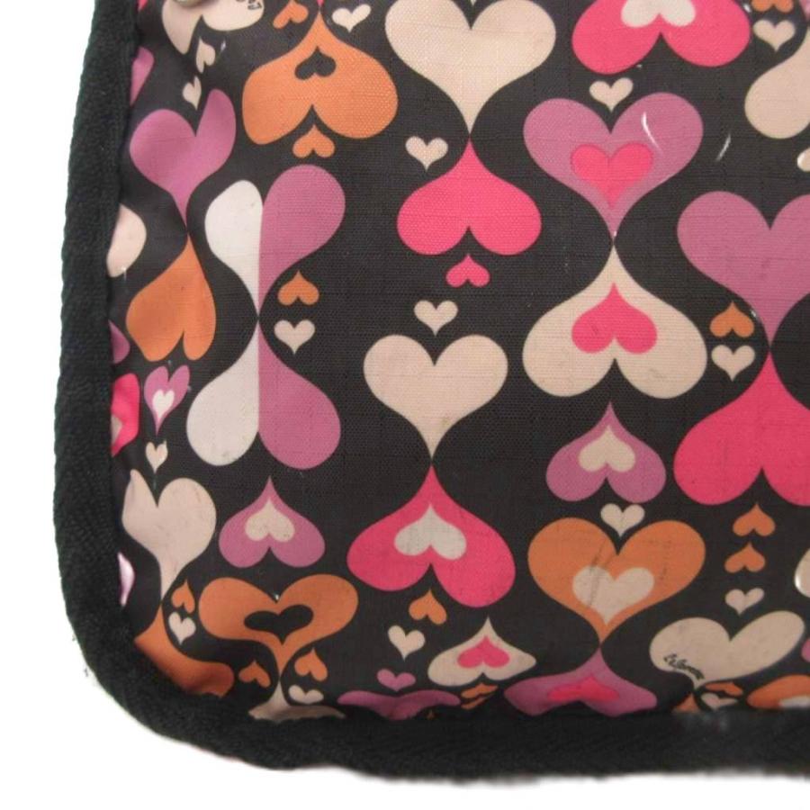 LeSportsac（レスポートサック） ショルダーバッグ ピンク ブラック 黒