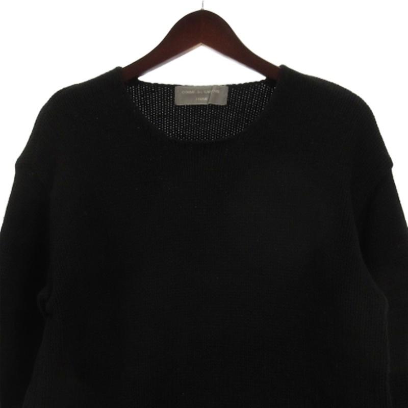 COMME des GARCONS HOMME / ニット・セーター(厚手)/--/ウール/BLK/無地/HN-070220 コムデギャルソンオム COMME des GARCONS HOMME 厚手 ニット セーター