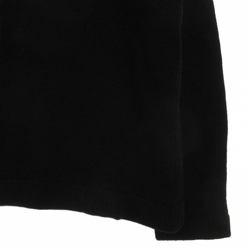 【中古】コムデギャルソンオム COMME des GARCONS HOMME 厚手 ニット セーター ウール HN-070220 AD1997 ブラック コムデギャルソンオム COMME des GARCONS HOMME 厚手 ニット セーター