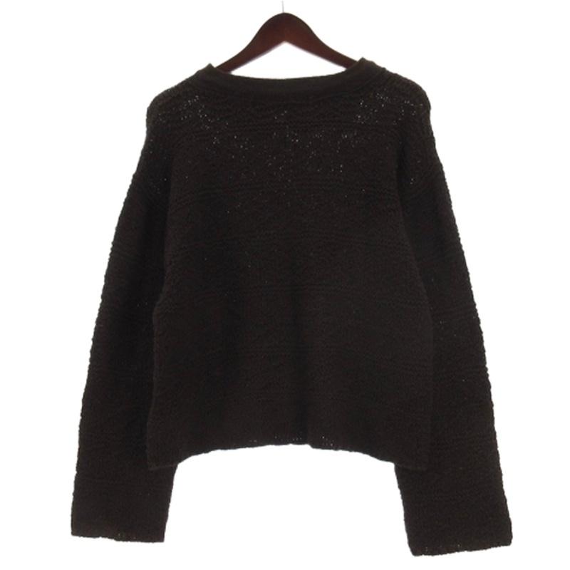 TAUPE / ニット・セーター(厚手)/3/ポリエステル/総柄/TPM22307003/バロックモチーフモヘアニット TAUPE◇ニット・セーター(厚手)/3/ポリエステル/総柄/TPM22307003