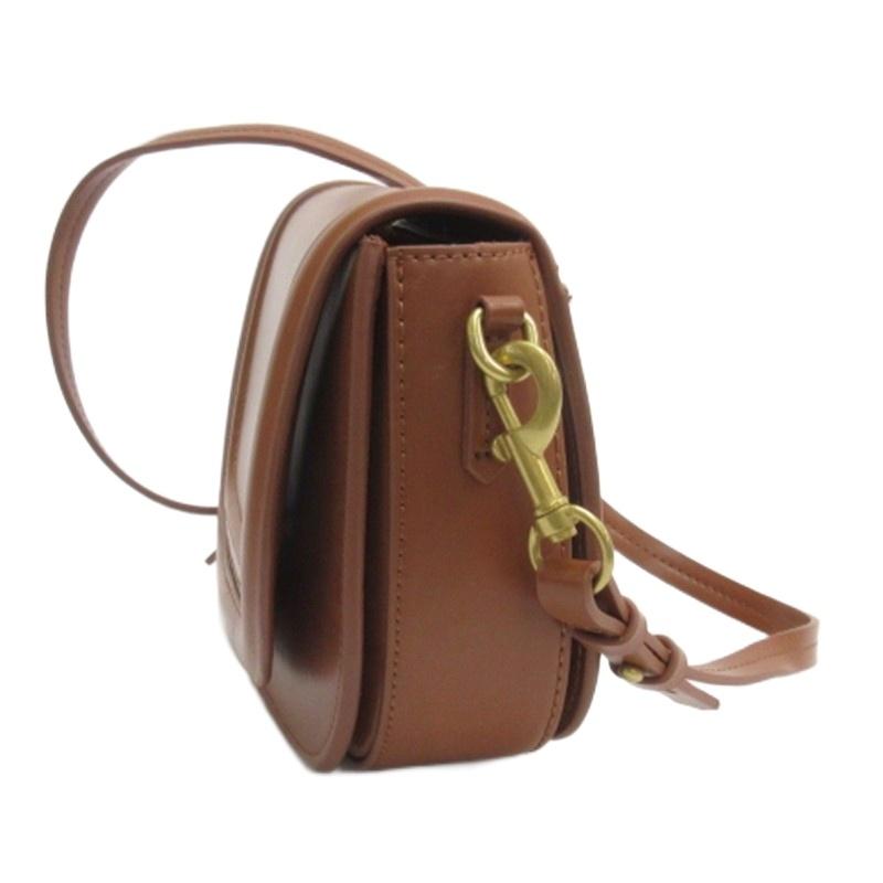 ZARA（ザラ） ショルダーバッグ フェイクレザー ブラウン レディース