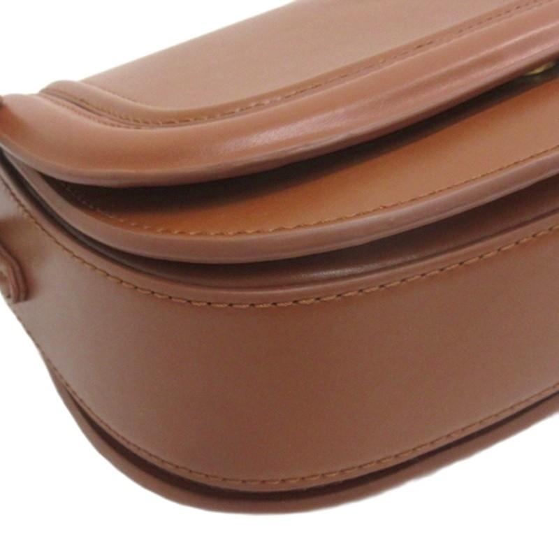 ZARA（ザラ） ショルダーバッグ フェイクレザー ブラウン レディース