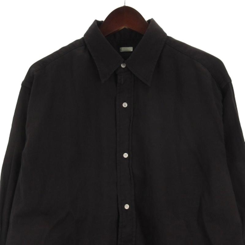 アプレッセ A.PRESSE Double Weave Twill Regular Collar ツイル