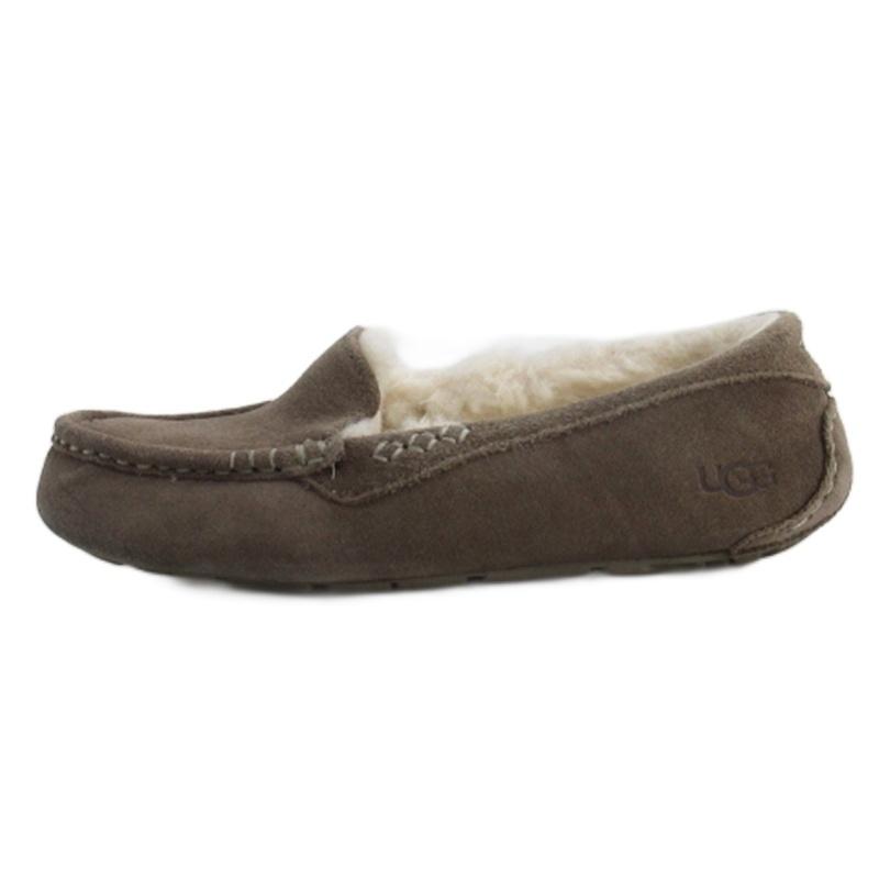 アグ UGG Ansley アンスレー モカシンシューズ 1106878 グレー系 24cm
