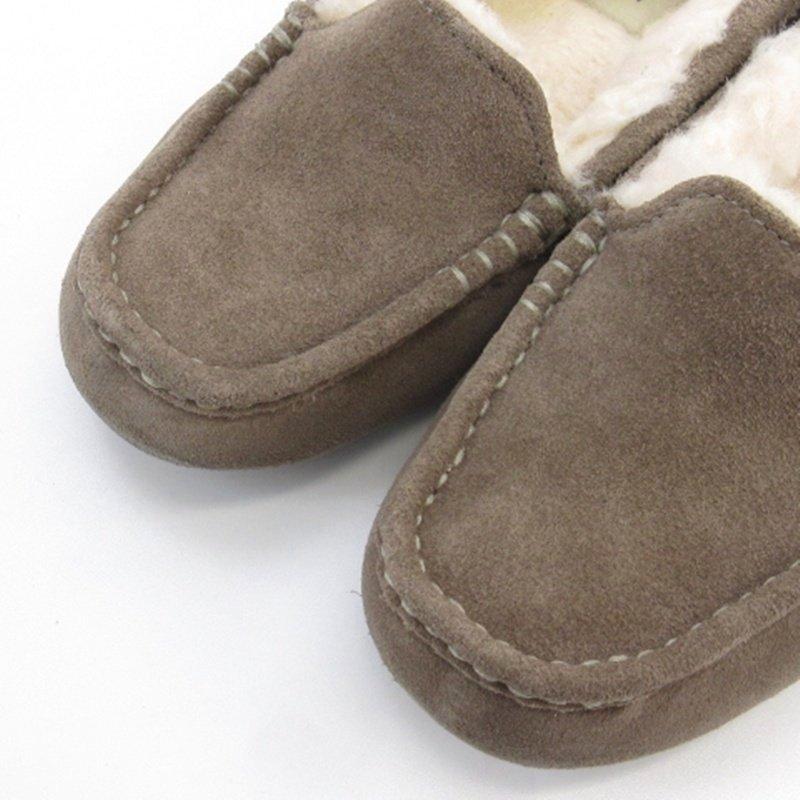 アグ UGG Ansley アンスレー モカシンシューズ 1106878 グレー系 24cm
