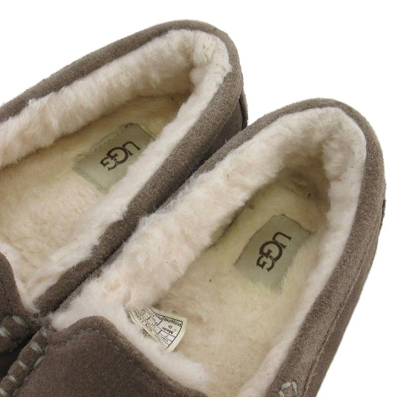 1520　UGG　アグ　モカシン　アンスレー　グレージュ　24　新品未使用 アグ UGG Ansley アンスレー モカシンシューズ 1106878 グレー系 24cm