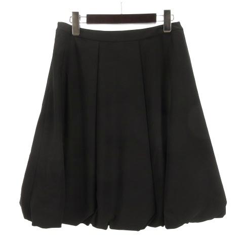 Rene（ルネ） タック バルーン スカート 38 ブラック 251209E □GY43