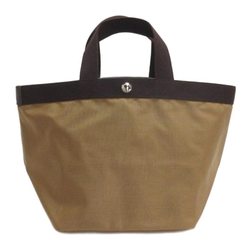 【中古】エルベシャプリエ Herve Chapelier 707C BASIC NYLON 舟型 トートバッグ ハンド 62A69 モカ M レディース エルベシャプリエ Herve Chapelier 707C BASIC NYLON 舟型 トート