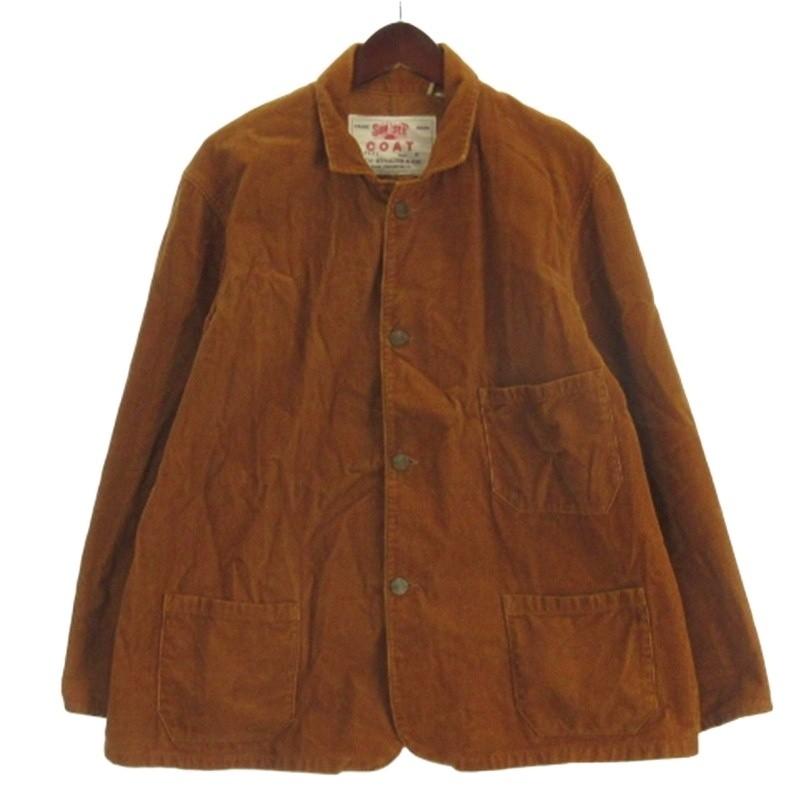 【中古】リーバイス Levi's SUNSET COAT コーデュロイ ジャケット ブラウン M メンズ Levi's（リーバイス） Levi's SUNSET COAT コーデュロイ ジャケット