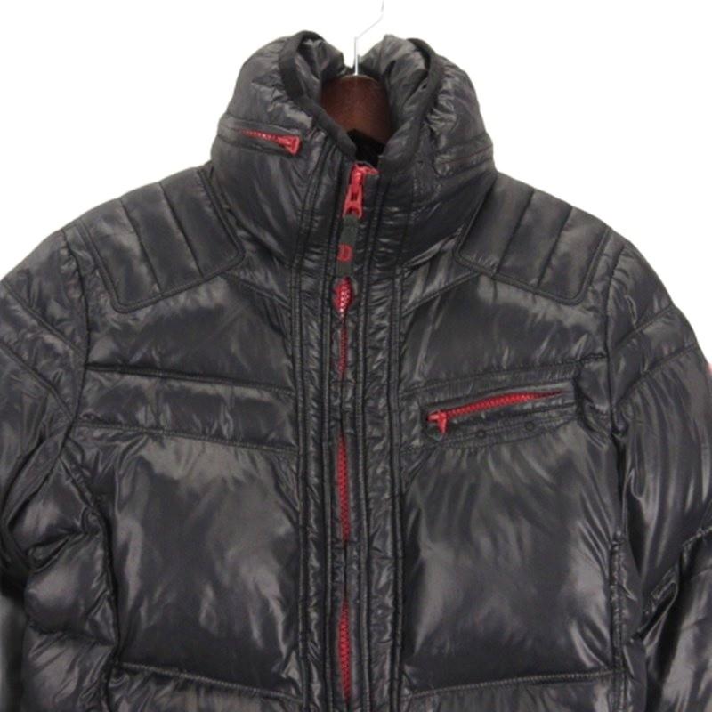 DIESEL（ディーゼル） ダウンジャケット ジップアップ ワッペン S