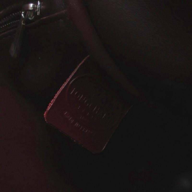 LONGCHAMP（ロンシャン） ロゾ トート バッグ セミショルダー ボルドー