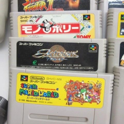 Nintendo 任天堂 スーパーファミコン 本体 ソフト 12本セット HVC-002