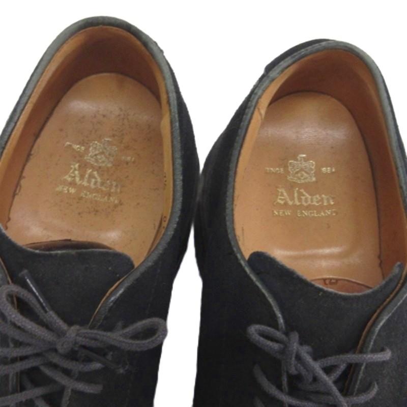 オールデン ALDEN プレーントゥ レースアップ シューズ 英国製 5346