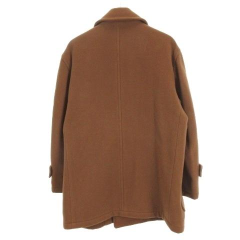 ニューヨーカー　NEW YORKER チェスターコート カシミヤ混 ショートビーバー 比翼チェスターフィールドコート