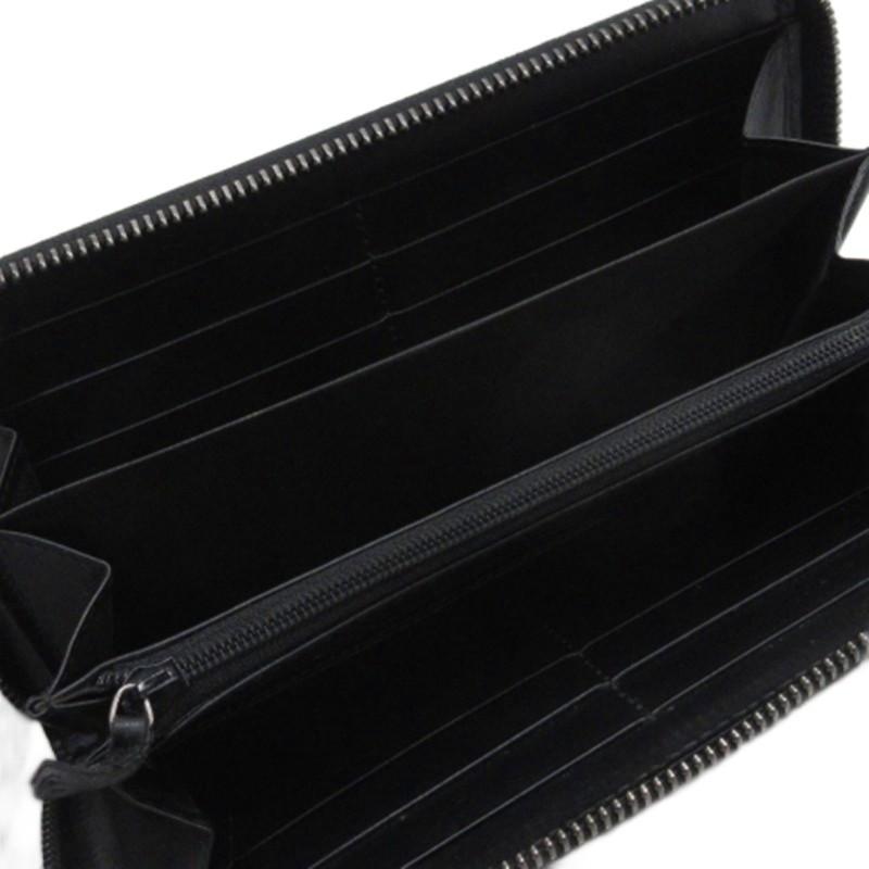 GUCCI（グッチ） シマ 長財布 レザー 307897 ブラック メンズ