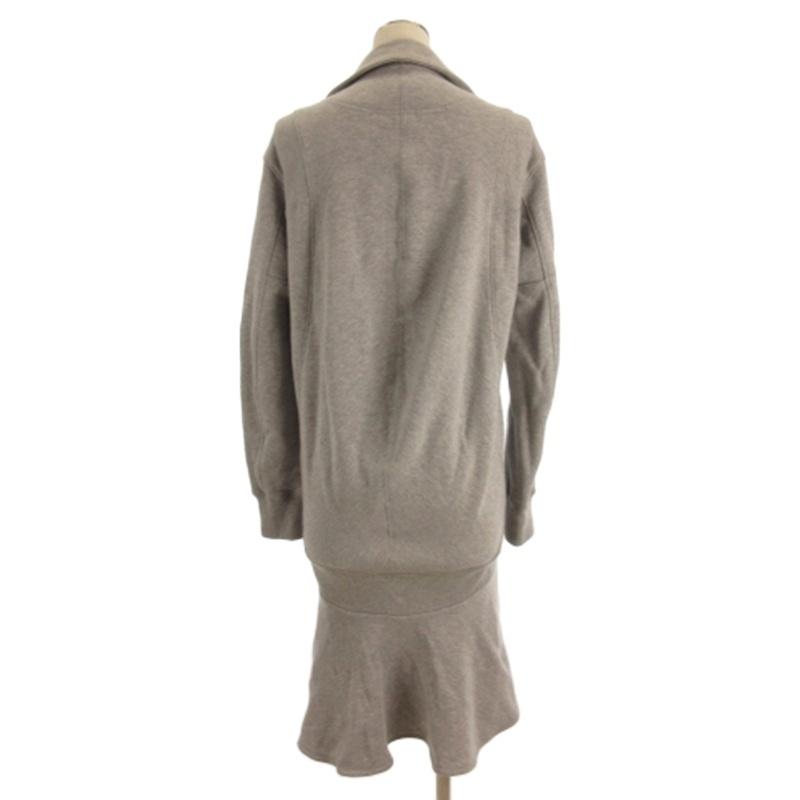 【中古】ジュンヤワタナベ JUNYA WATANABE スウェット ジップコート JL-T023 AD2013 グレー S レディース ジュンヤワタナベ JUNYA WATANABE スウェット ジップコート JL-T023