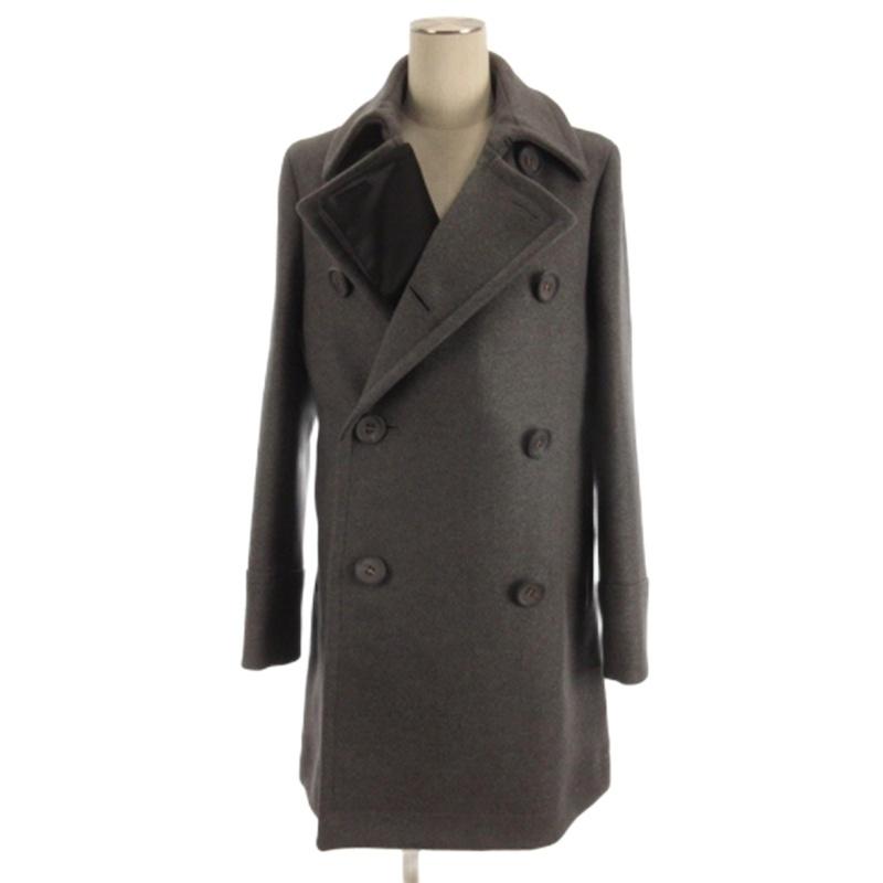 ザ リラクス THE RERACS Pコート ダブル ウール 17FW-RECT-154L グレー 
