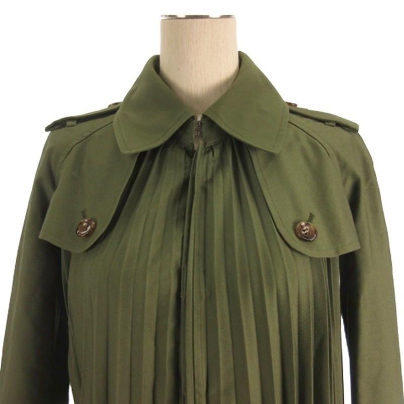 ジュンヤワタナベ コート AD2015 変形 4ボタン M 日本製 ジュンヤワタナベ JUNYA WATANABE プリーツ トレンチコート ロング JQ