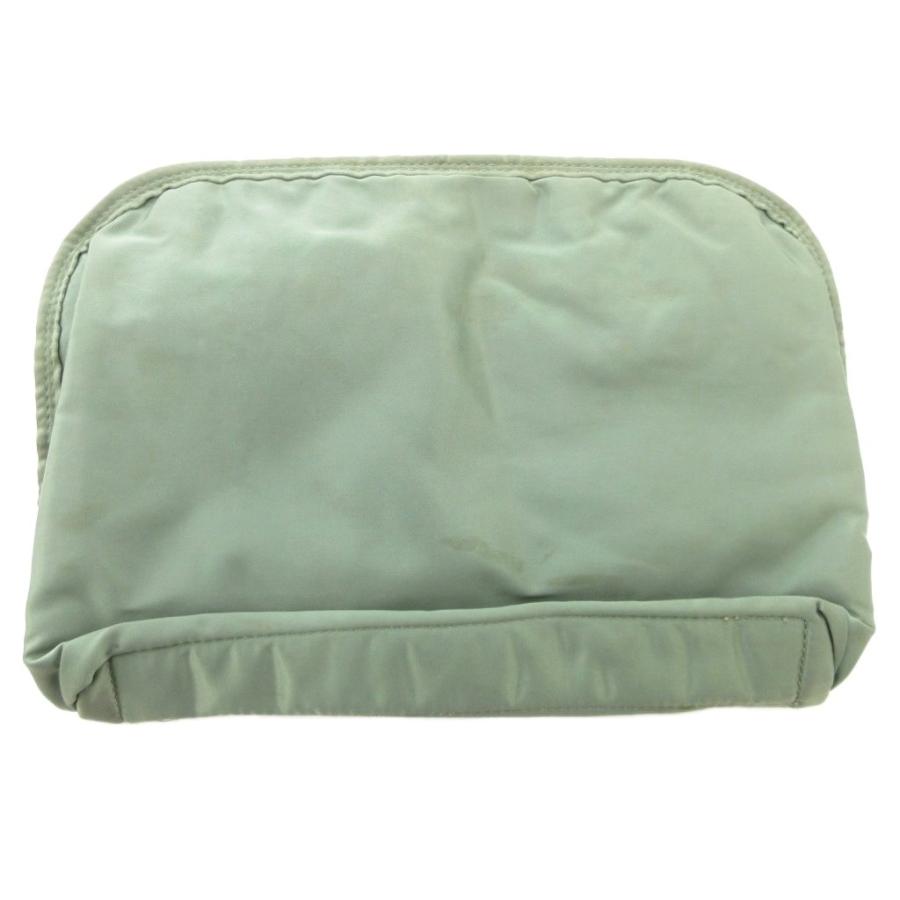 【新品同様】ポーター PORTER タンカー　ポーチ セージグリーン 新品同様】ポーター PORTER タンカー ポーチ セージグリーン