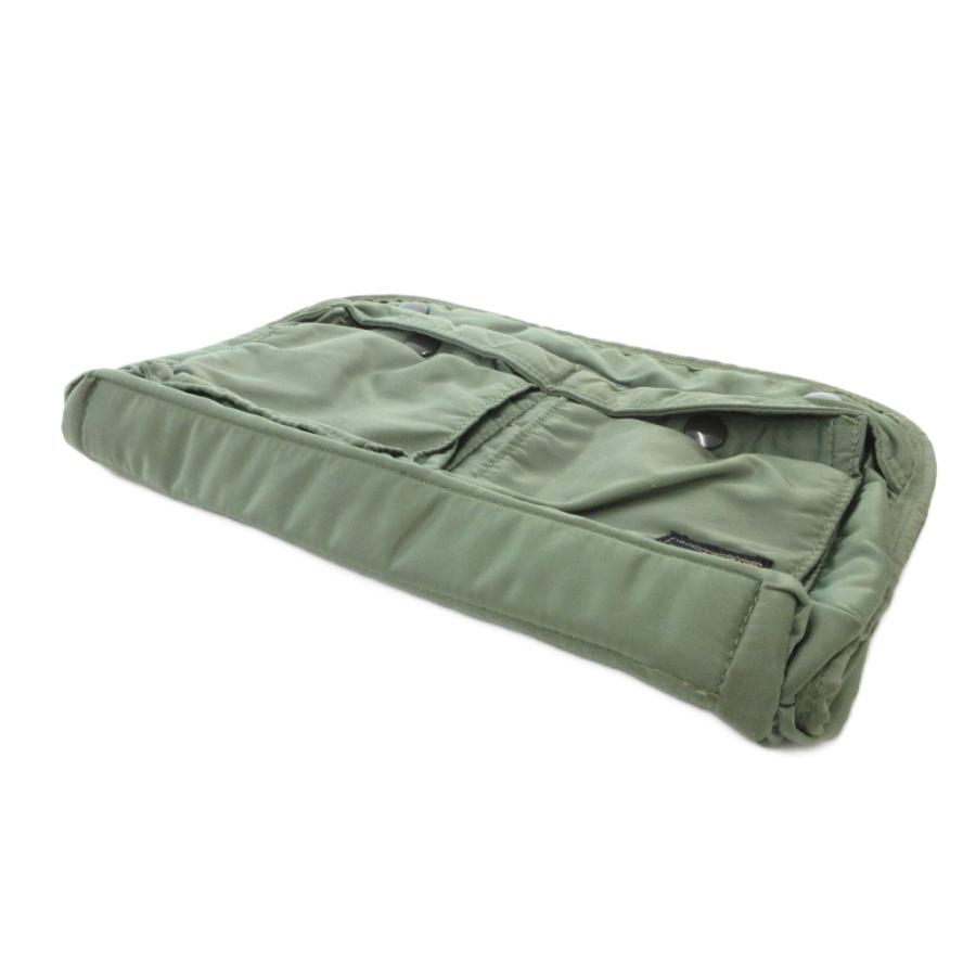 PORTER ポーター タンカー ポーチ セカンドバッグ ロゴ カーキ /AE