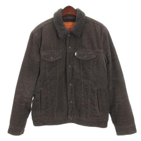 Levi's（リーバイス） 裏ボア コーデュロイ ジャケット グレー M