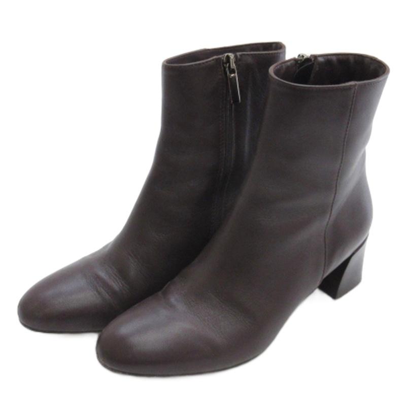 ファビオルスコーニ FABIO RUSCONI サイドジップ ショートブーツ