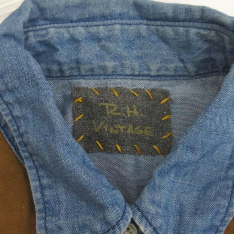 ロンハーマン ヴィンテージ R.H.vintage ウエスタン シャツ 長袖