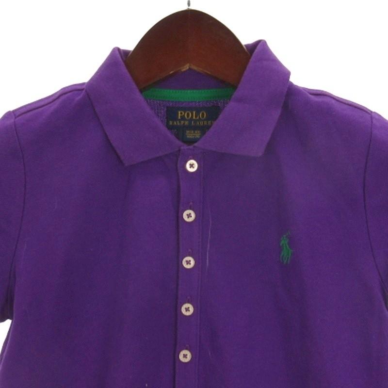 【美品】Ralph Lauren パープルレーベル ポロシャツ S 紫イタリア製 未使用品 ポロ ラルフローレン POLO RALPH LAUREN キッズ タグ付き