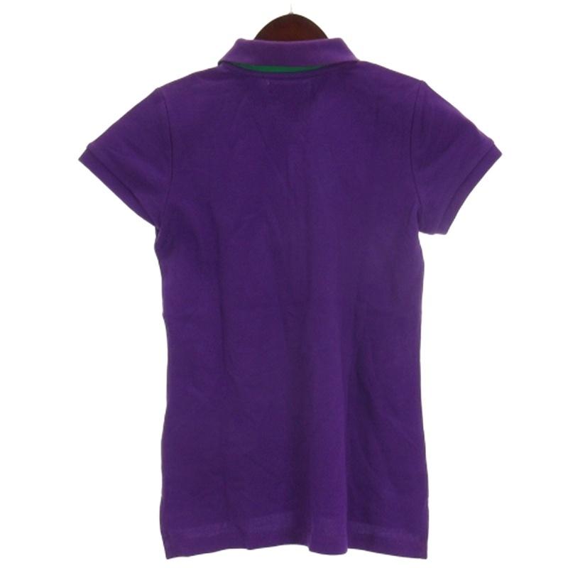 【美品】Ralph Lauren パープルレーベル ポロシャツ S 紫イタリア製 美品】Ralph Lauren パープルレーベル ポロシャツ S 紫イタリア製