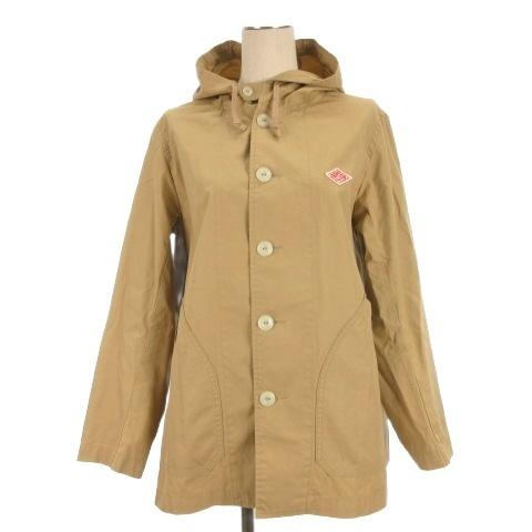 新品未使用　DANTON ダントン　コットンテリー　ジップフーディ　レディース ダントン DANTON コットン フーディ ジャケット 34 ベージュ 251222E