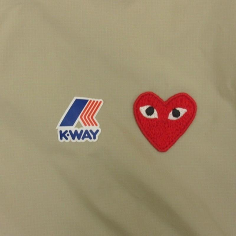 プレイコムデギャルソン PLAY COMME des GARCONS × ケーウェイ K-WAY