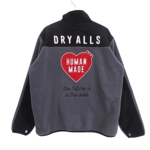 ヒューマンメイド HUMAN MADE 23AW FLEECE HALF-ZIP JACKET フリース