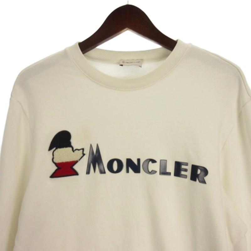 MONCLER（モンクレール） ラバー ロゴ トレーナー スウェット プル