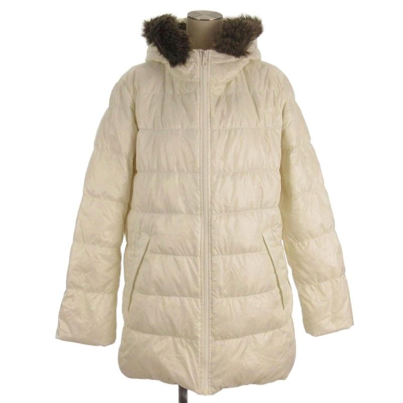 UNIQLO ライトウエイトダウン 軽量ダウンコート ホワイト XXL ユニクロ（UNIQLO） ダウンコート ホワイト XXL □FF レディース