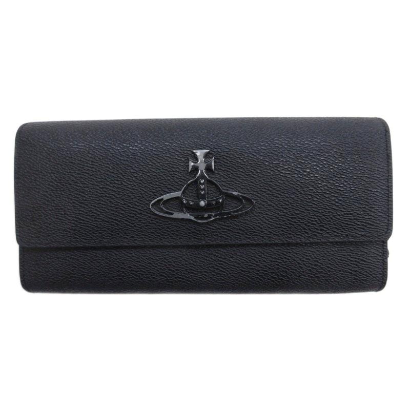 新品✨ヴィヴィアンウエストウッド✨エンベロープ✨長財布✨フラップ✨ブラック Vivienne Westwood（ヴィヴィアンウエストウッド） オーブ 長財布