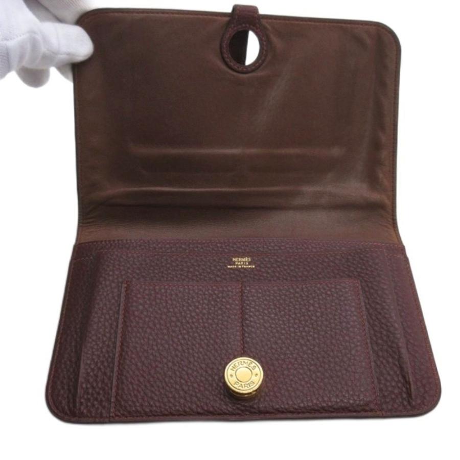 HERMES（エルメス） ドゴン GM 二つ折り 財布 フランス製 □A刻印
