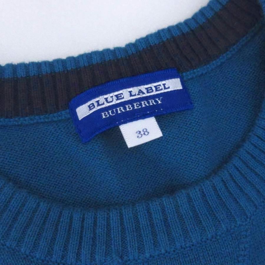 BURBERRY BLUE LABEL バーバリーブルーレーベル BURBERRY BLUE LABEL（バーバリーブルーレーベル） ロゴ 長袖 ニット