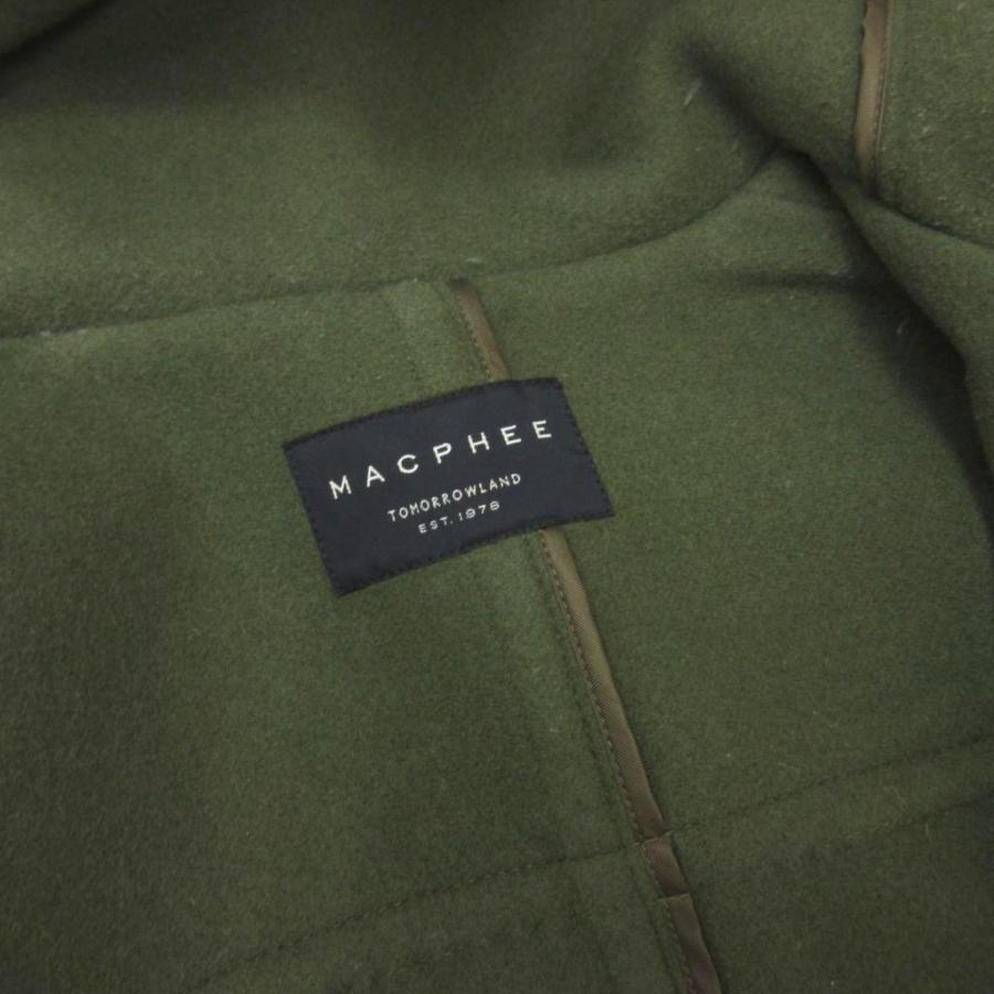 ジャケット FOXファー付き☆USED☆TOMORROWLAND MACPHEE 