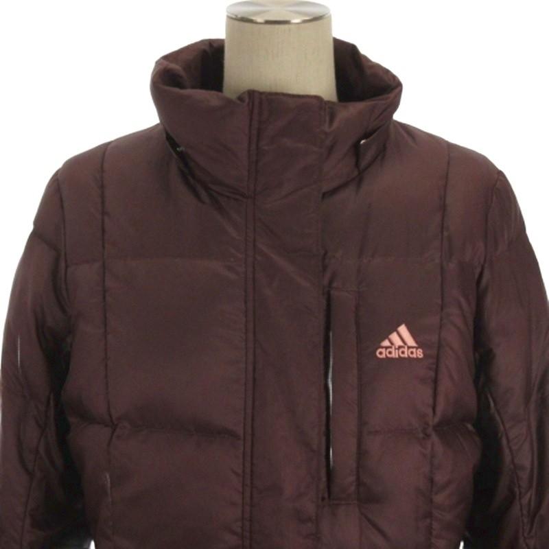 adidas（アディダス） ダウンジャケット ボルドー L レディース