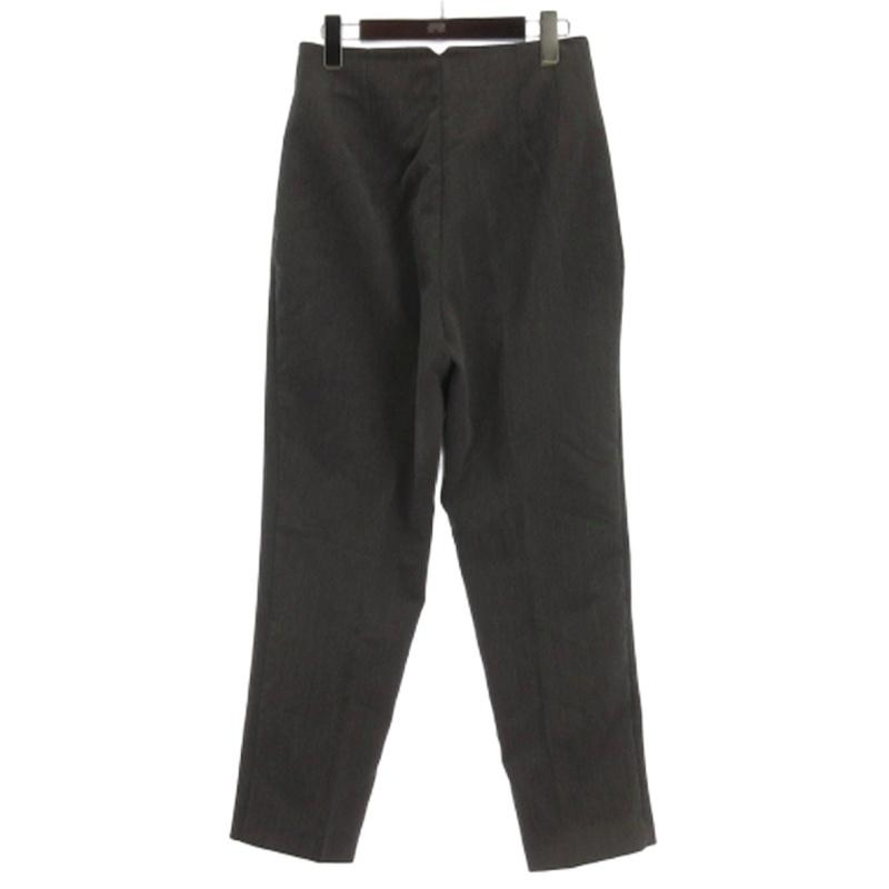 ZARA（ザラ） テーパードパンツ スラックス グレー M レディース