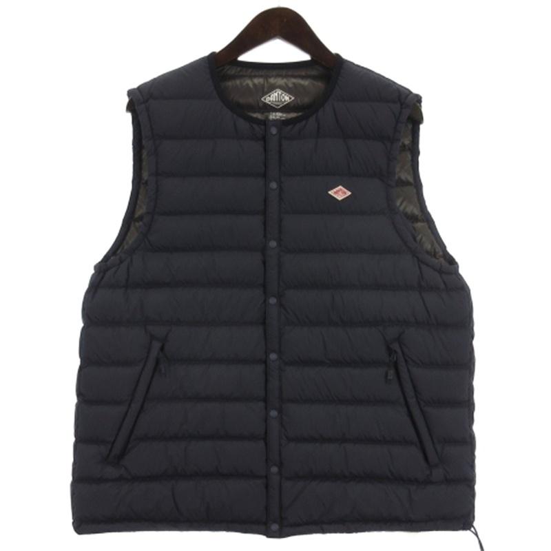 未使用品 ダントン DANTON ダウン ベスト KW22-113-02 ネイビー XL