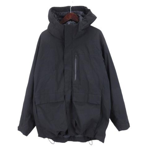 ユニクロ　ブラック ダウンジャケット XL ユニクロ（UNIQLO） ハイブリッドダウンパーカ ダウンジャケット
