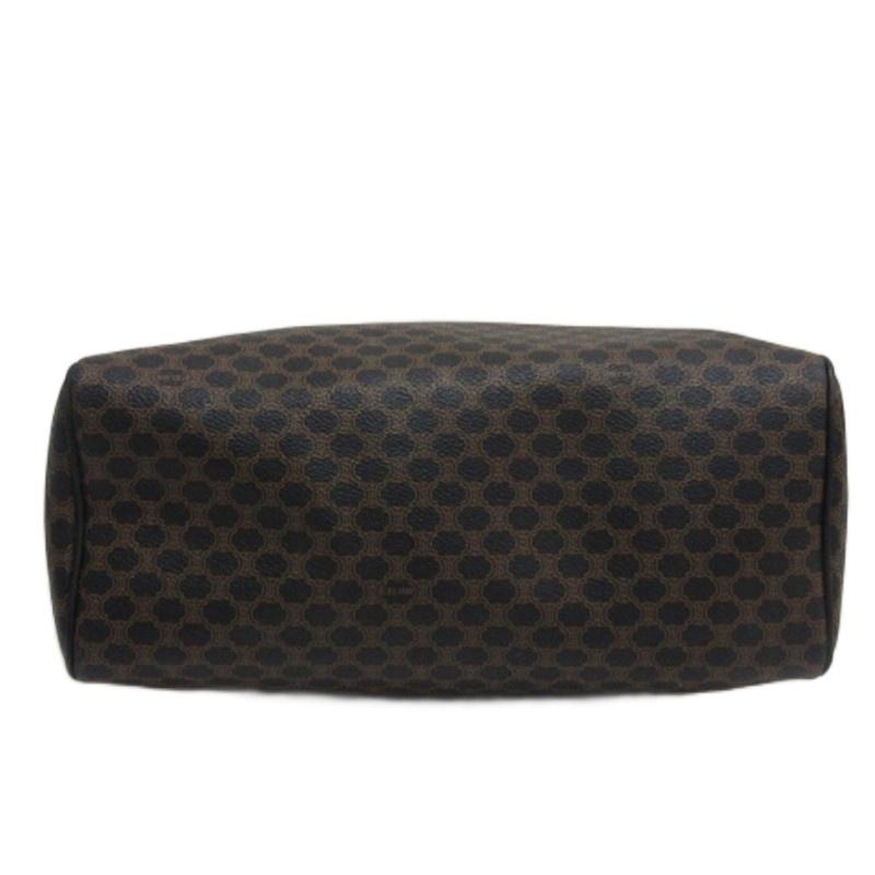 CELINE（セリーヌ） マカダム柄 ミニボストンバッグ MC98/1 ブラック系