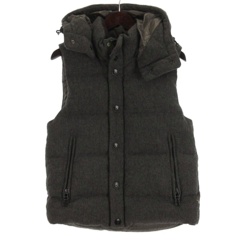 NANO universe（ナノ・ユニバース） 西川ダウン ベスト フーディ