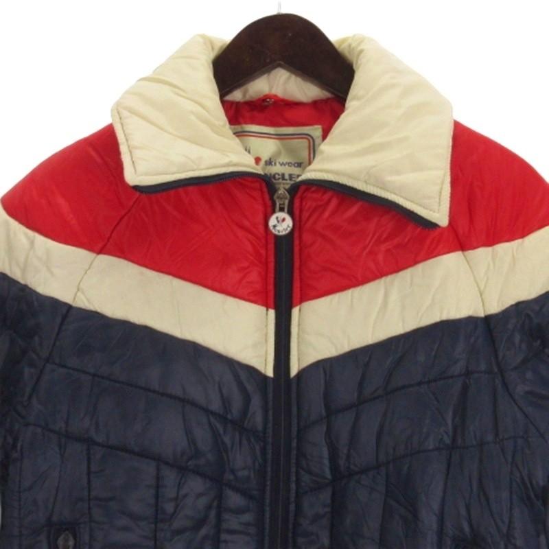 MONCLER アームトリコロール ダウンジャケット 中古・古着通販】MONCLER (モンクレール) トリコロールダウン